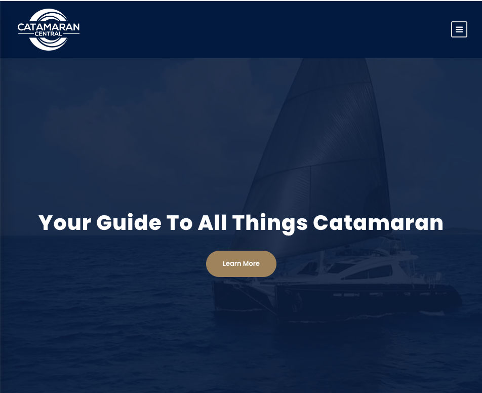 Catamaran central header