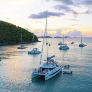 sailing yacht charter vacations in the USVI