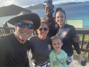 hiking on yacht charter USVI